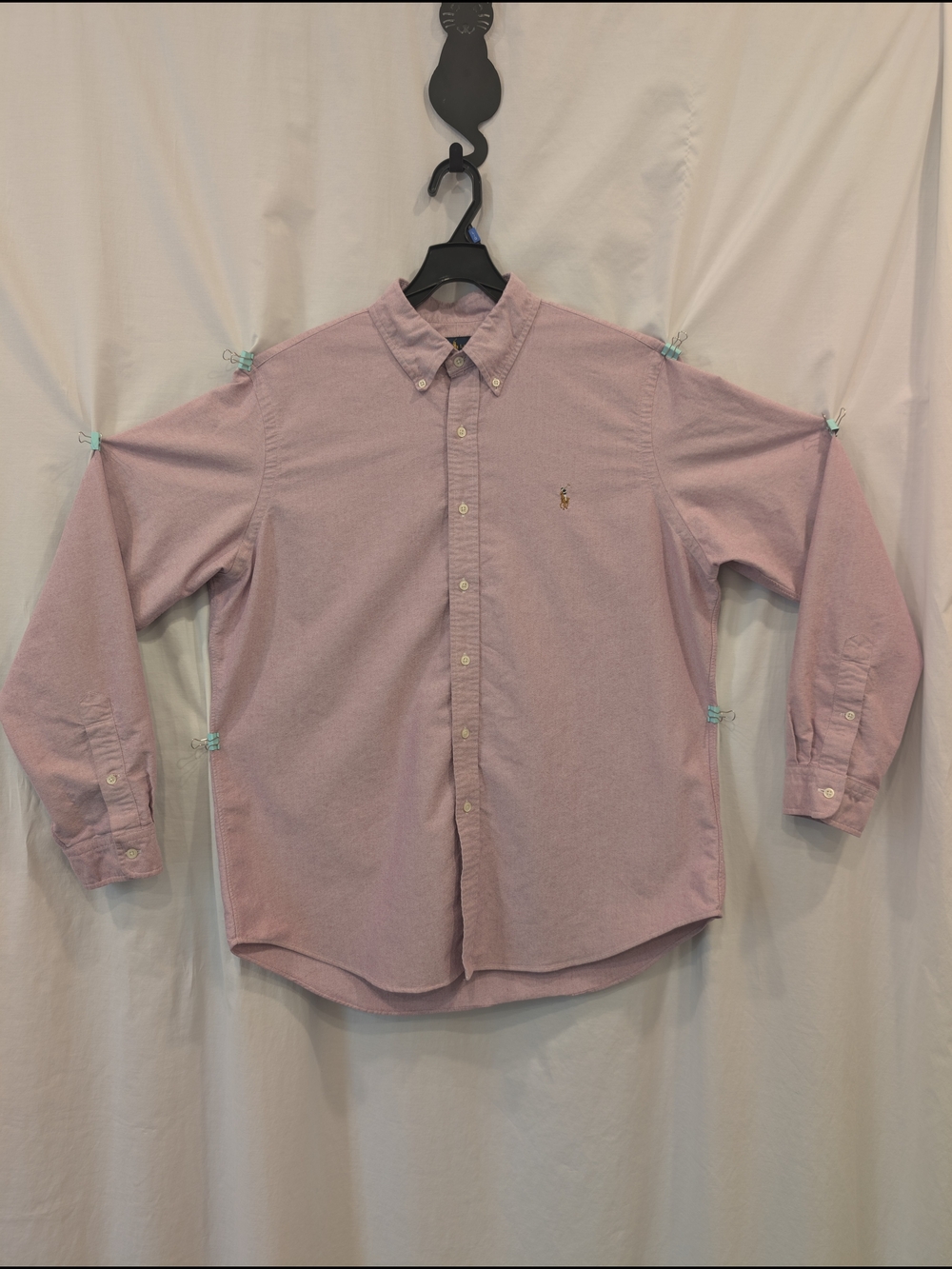 Polo Ralph Lauren Men's Pink Oxford Button Down Shirt Size XL